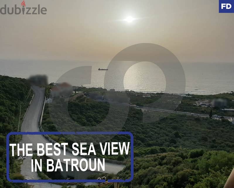 breath-taking sea view apartment in batroun/بترون REF#FD104983 0