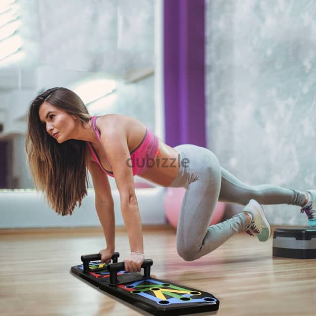 Digital Push Up Board, Rep Counter & Timer, Foldable Home Gym Board 8