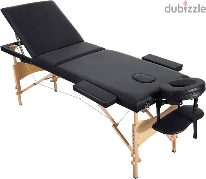 Portable massage bed 3 sections 2