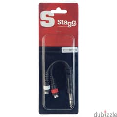 STAGG YC-0,1/1PMS2CF 60cm Y Cable