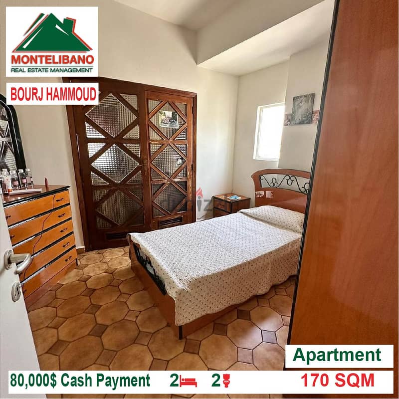 80000$!! Apartment for sale located in Bourj Hammoud 3