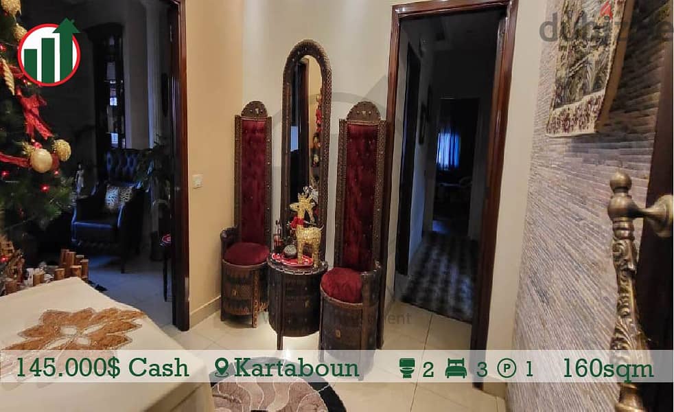 Fully Furnished Apartment for Sale in Kartaboun! 4