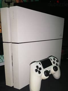 ps4 white edition 500gb with 1 controller