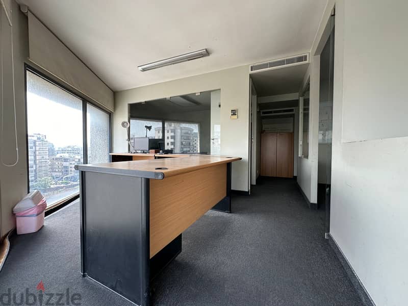 Furnished Office for Rent In Jdeideh مكتب مفروش للإيجار في جديدة 2
