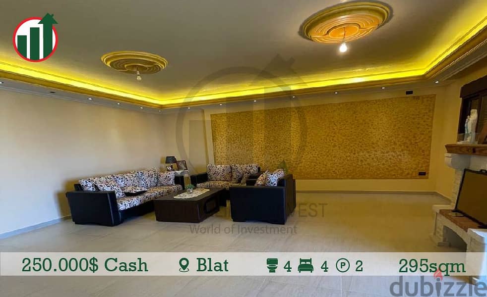 Semi-Furnished Apartment with Private Entrance for Sale in Blat! 1