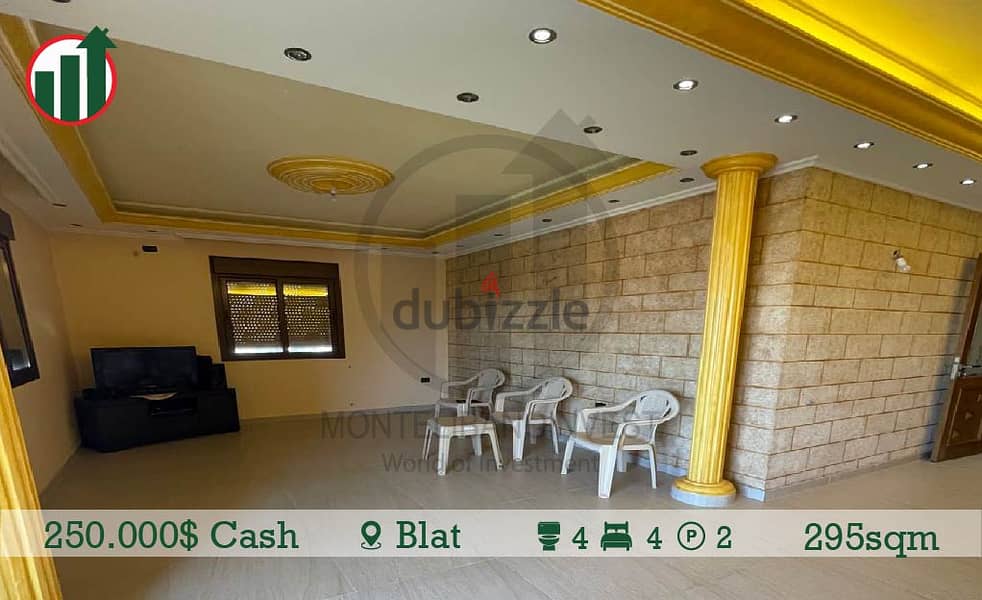 Semi-Furnished Apartment with Private Entrance for Sale in Blat! 2