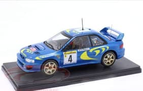 Subaru Impreza S3 WRC (Monte Carlo 1997) diecast car model 1:24. 0