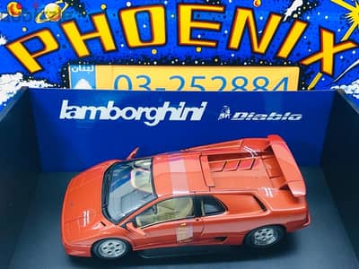 1/18 diecast Autoart 1st Edition Lamborghini Diablo VT Coupe UNUSED