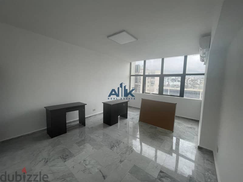 OFFICE 60 Sq. FOR RENT In BAOUCHRIEH - PRIME LOCATION! 1