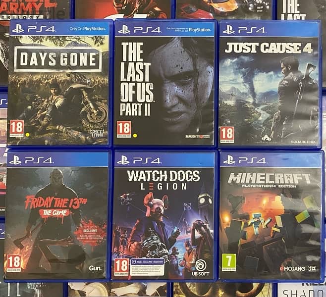 Ps4 used game (trade starting 3$) 1