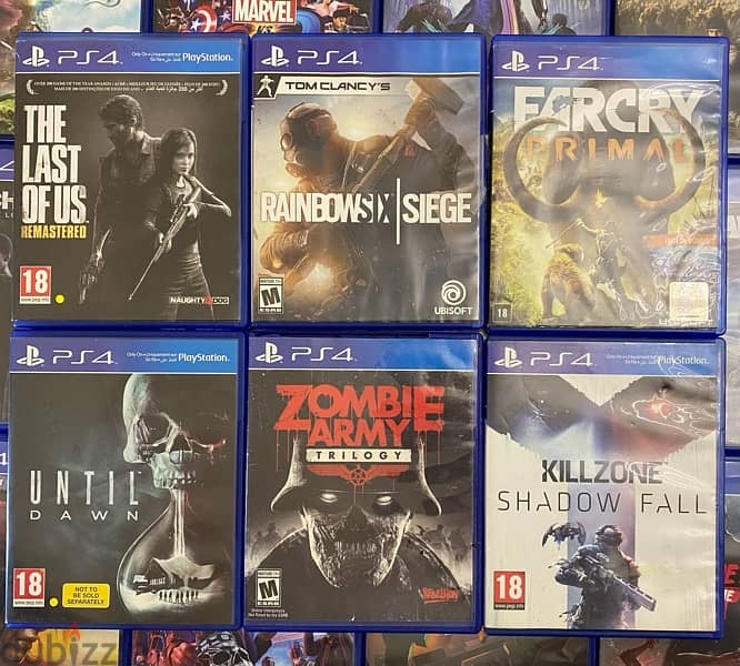 Ps4 used game (trade starting 3$) 3