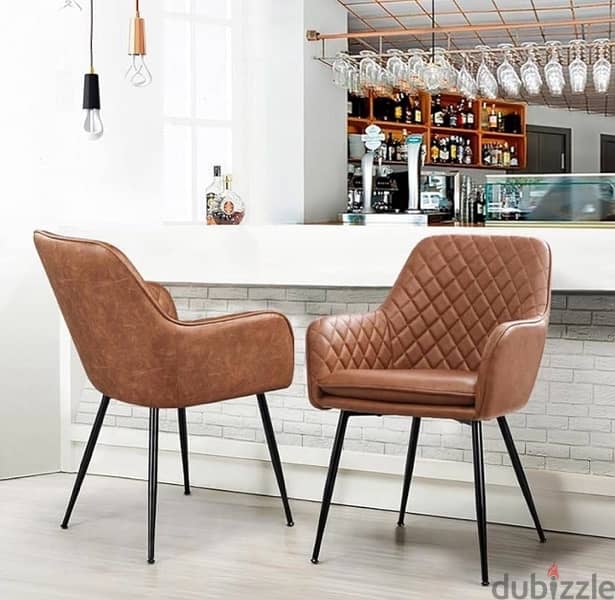 dining  chairs dark brown 2