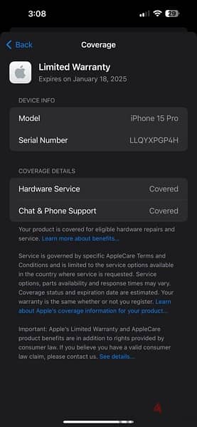 IPhone 15 Pro 128Gb no custom ( bala jemrok) Super clean such new 2