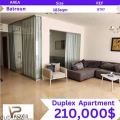 Apartment For Sale in Batroun