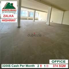 3200$!! Office for rent located in Zalka Highway