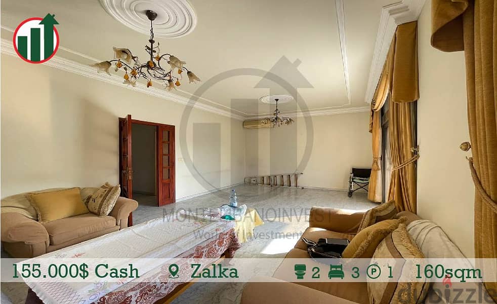 Catchy Apartment for rent in Zalka! 2