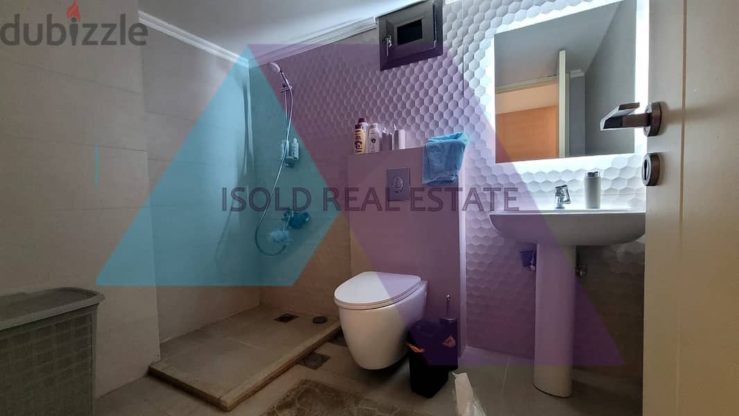 Fully furnished 135m2 apartment+113m2 terrace for sale in Haret Sakher 5
