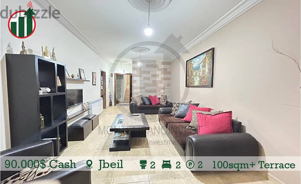 Fully Decorated Apartment For Sale in Jbeil! 3