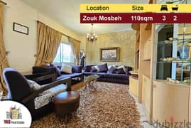 Zouk Mosbeh 110m2 | Panoramic view | High End | Well Maintained | TO |