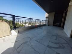 270 SQM Apartment in Mtayleb, Metn with a Breathtaking Sea View