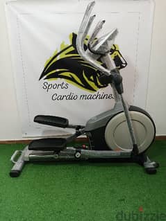 have duty nordictrackt elliptical machine, manual incline
