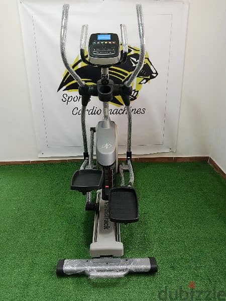 have duty nordictrackt elliptical machine, manual incline 1