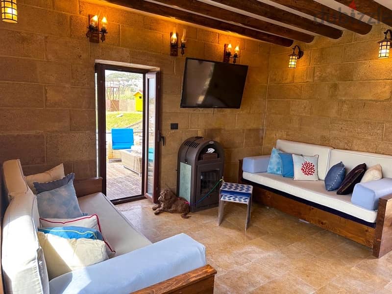 chalet in batroun with private beach access 6
