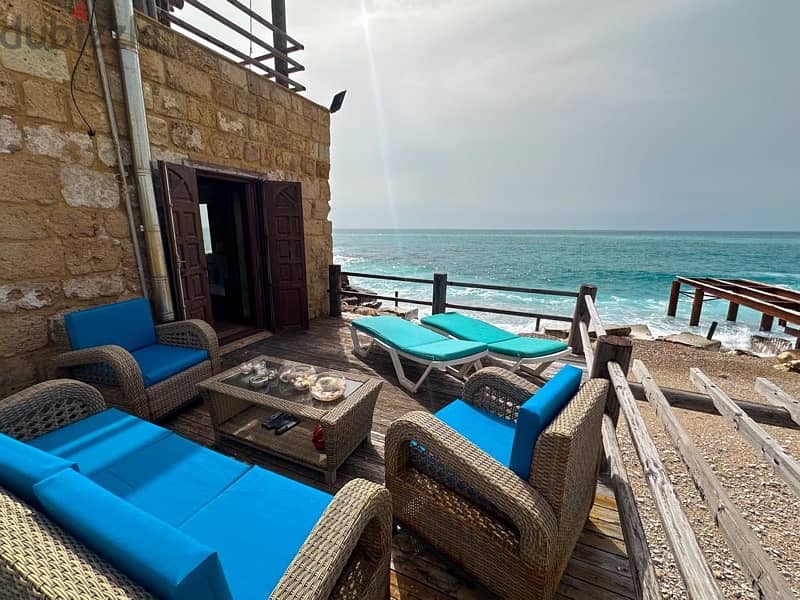 chalet in batroun with private beach access 12