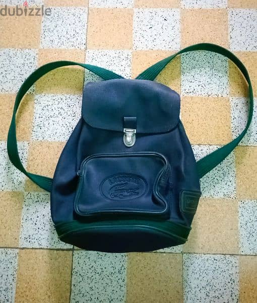 Vintage Lacoste Backpack 0