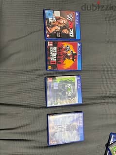 PlayStation CD’s For Sale : WWE 2k20 10$-RDR2 18$- MW2 25$ 0
