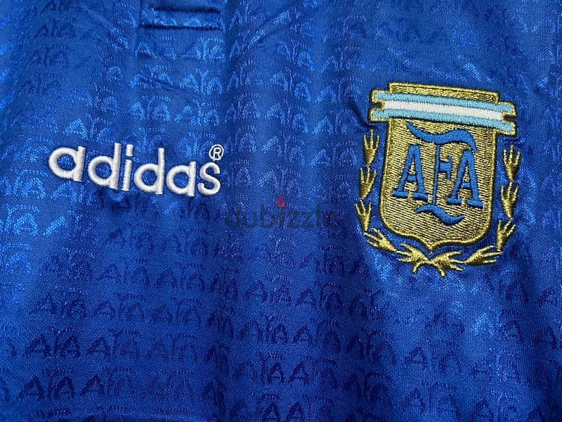 Argentina 1994 world cup away adidas historic jersey 1