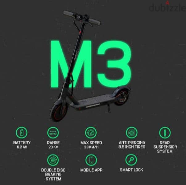 M3 E-scooter 0