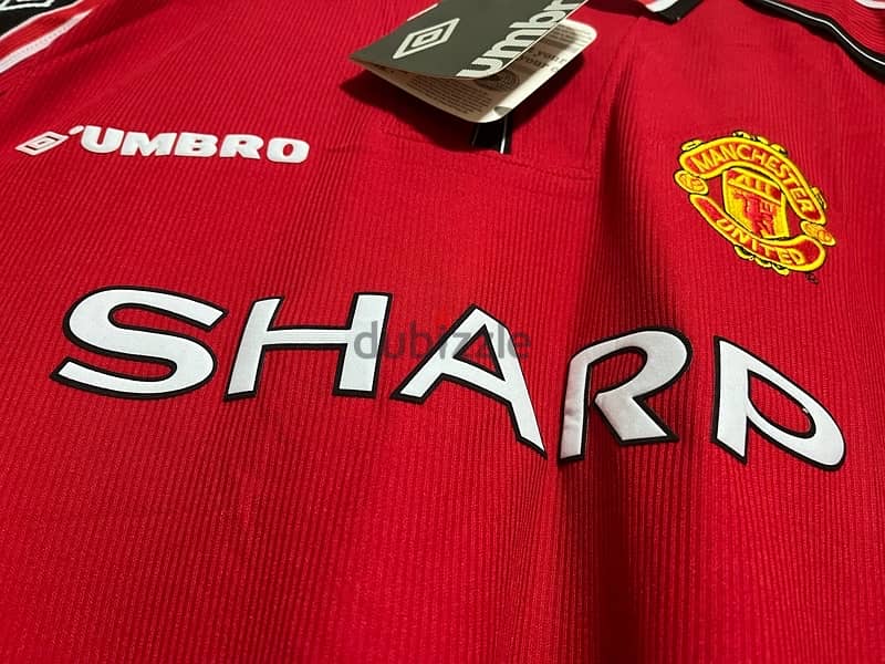 Manchester United 1998/1999 unbro jersey 3