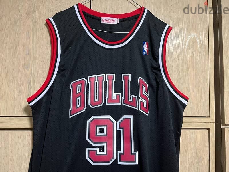 Dennis Rodman Chicago bulls 1997/98 black kit 2