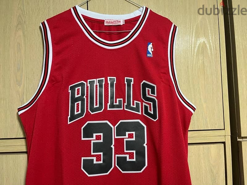 Scottie Pippen Chicago bulls red kit 97/98 1
