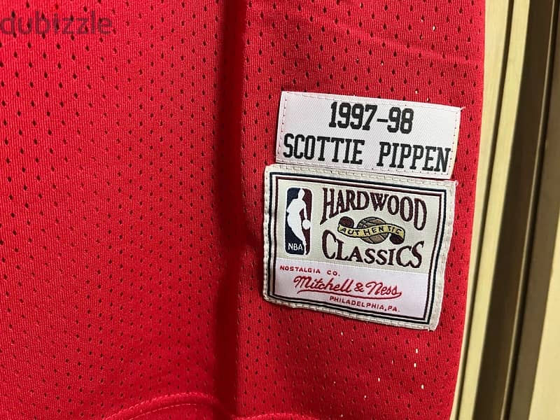 Scottie Pippen Chicago bulls red kit 97/98 2