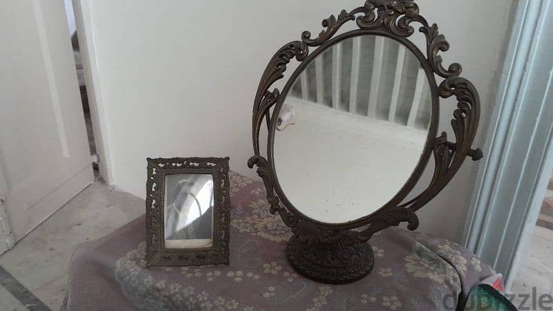 mirror and frame antique 1