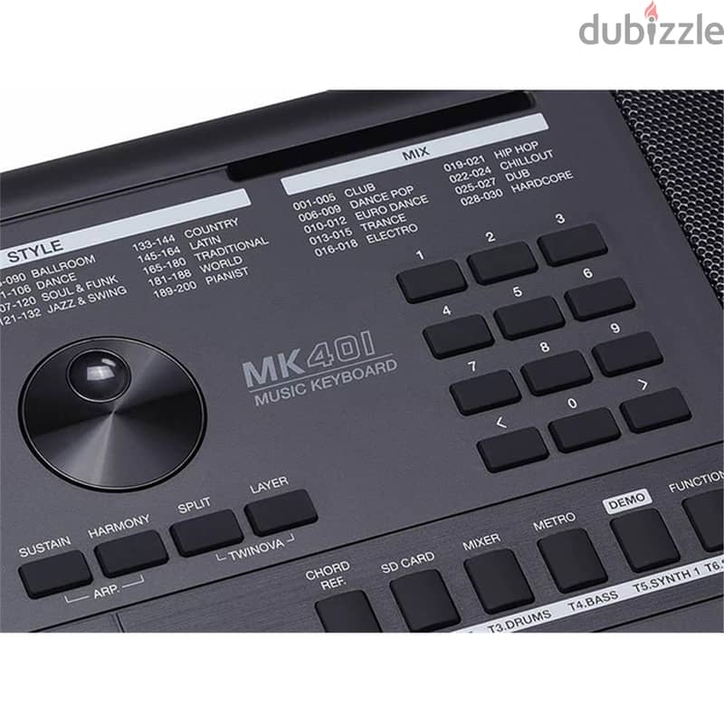MK401 Medeli Arranger keyboard, 61 touch sensitive keys, 2 x 15 watt 2