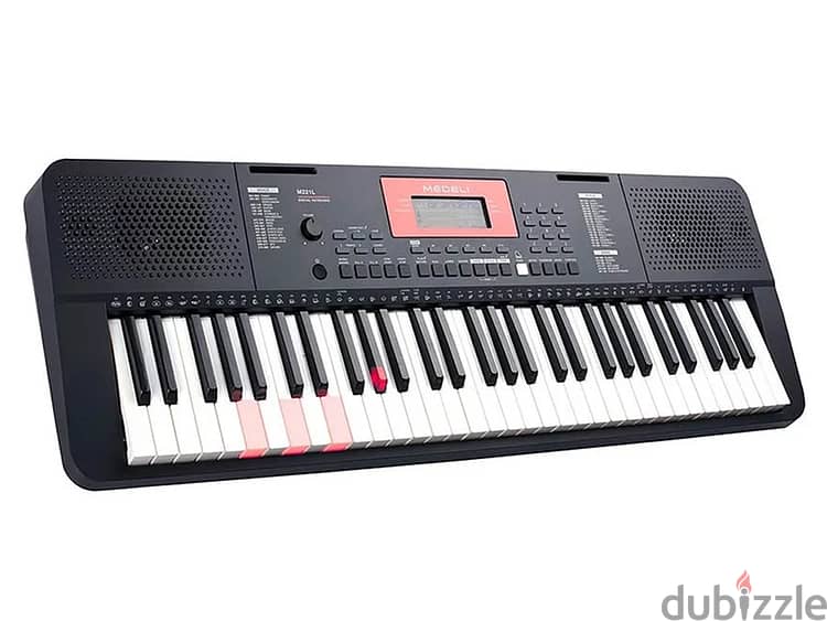 Medeli M221L Arranger Keyboard with touch sensitive,light up keybed 2