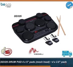 DD325 DRUM PAD 4 x 5” pads (mesh head) • 4 x 3.5” pads, Digital Drum