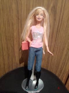 I MESSAGE GIRL Barbie Mattel Top doll 2004 bend legs special hair=17$