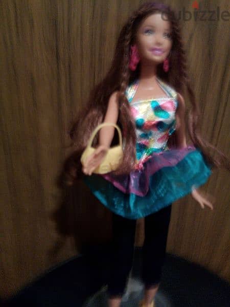 TERESA Barbie Mattel great Rare wearing doll 2016 long hair Bend legs 3