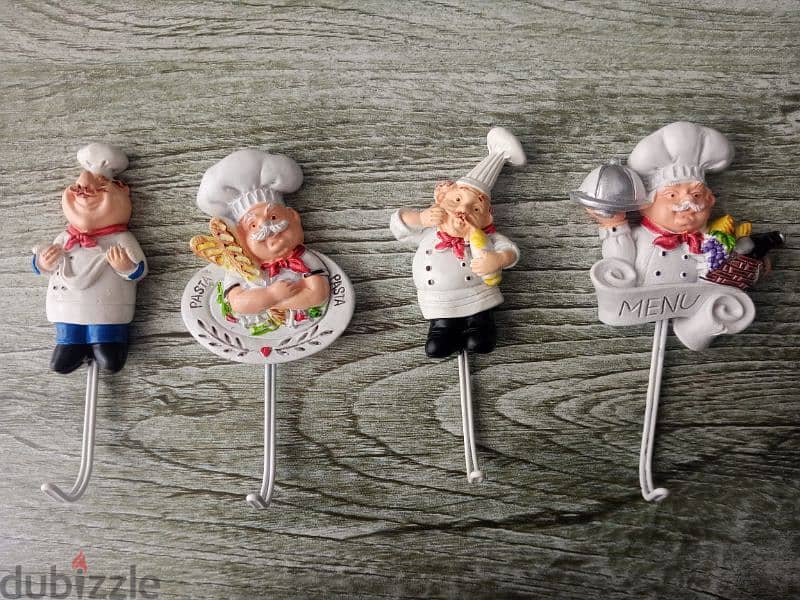 kitchen chef wall hangers 1