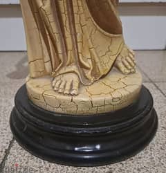 Maiden Greek statue on column, height 140cm