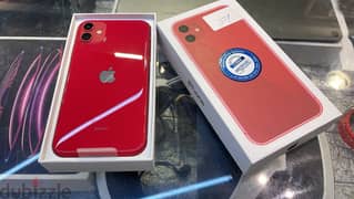 Open Box Iphone 11 128gb Red Battery health 97% used Like new