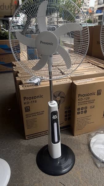 Prosonic 18” Rechargeable Fan (Made By JTC) 2