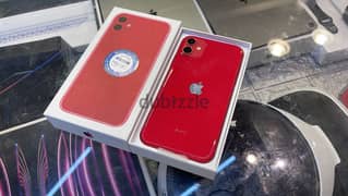 Open Box Iphone 11 256gb Red Battery health 95% exclusive & new price