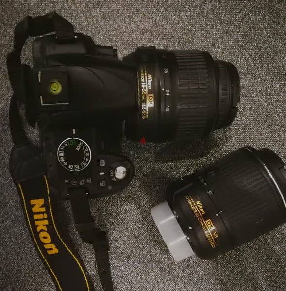 Nikon D3100 with full accessories, in excellent condition, barely used 2