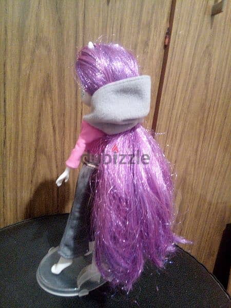 RARITY MY LITTLE PONY EQUESTRIA great Hasbro doll long purple hair=16$ 3