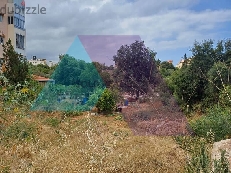 A 720 m2 land for sale in Aakora/Jbeil 2